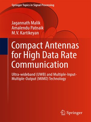 cover image of Compact Antennas for High Data Rate Communication
